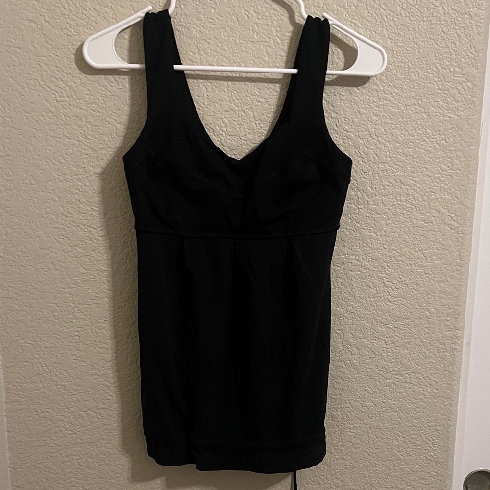 lululemon athletica Black Tank Top